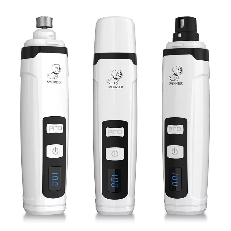 Corta uñas eléctrico para mascotas.