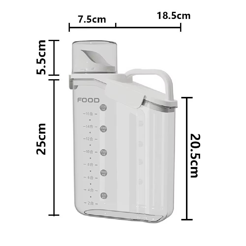 Contenedor perfectos para granos y cereales.