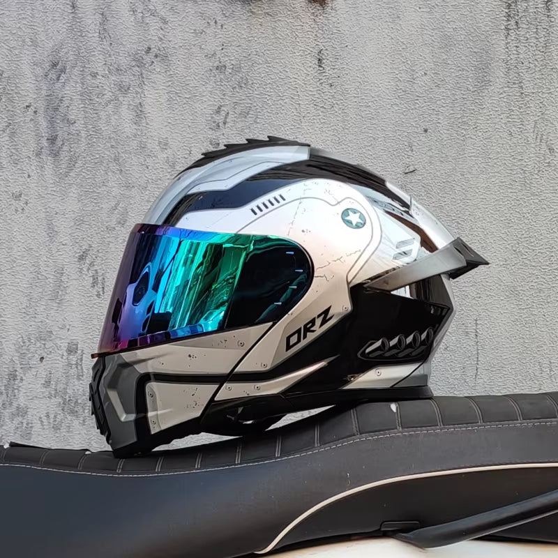 Motorcycle Helmet Double Lens Flip Helmet Casco Para Motocicleta Full Face Helmet Casque Moto