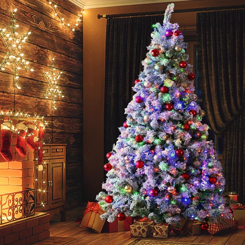 Árbol de navidad preiluminado. Especial para estas fechas.