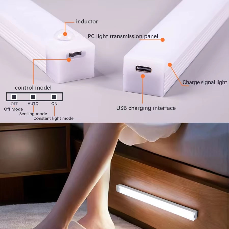 Motion Sensor Light Bar - Barra de luz con sensor de movimiento.