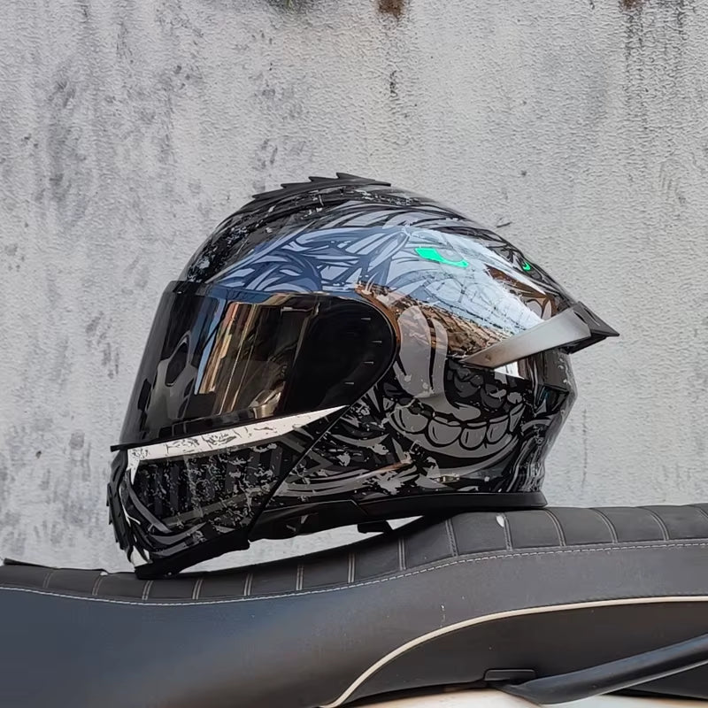 Motorcycle Helmet Double Lens Flip Helmet Casco Para Motocicleta Full Face Helmet Casque Moto