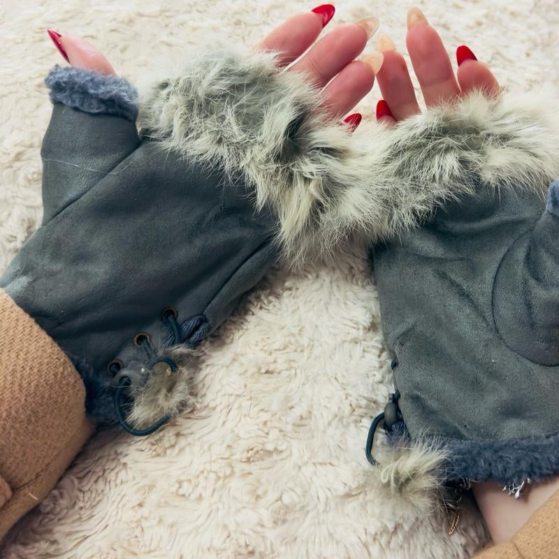 “Guantes Estilo Piel Flexi-Fingers”