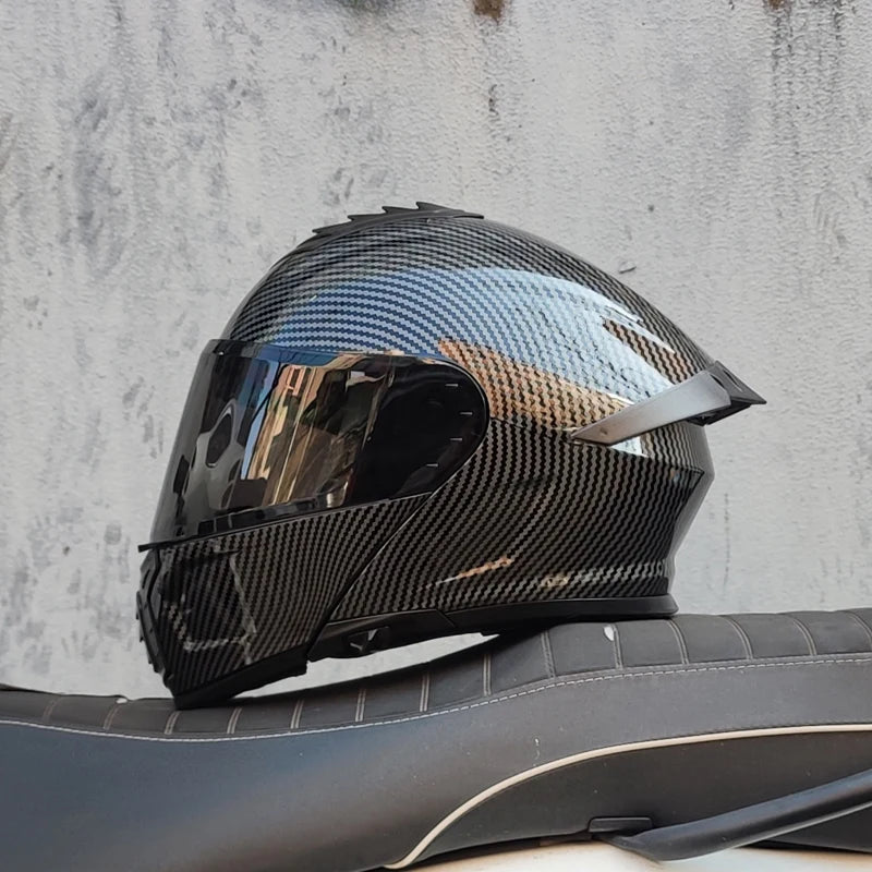 Motorcycle Helmet Double Lens Flip Helmet Casco Para Motocicleta Full Face Helmet Casque Moto