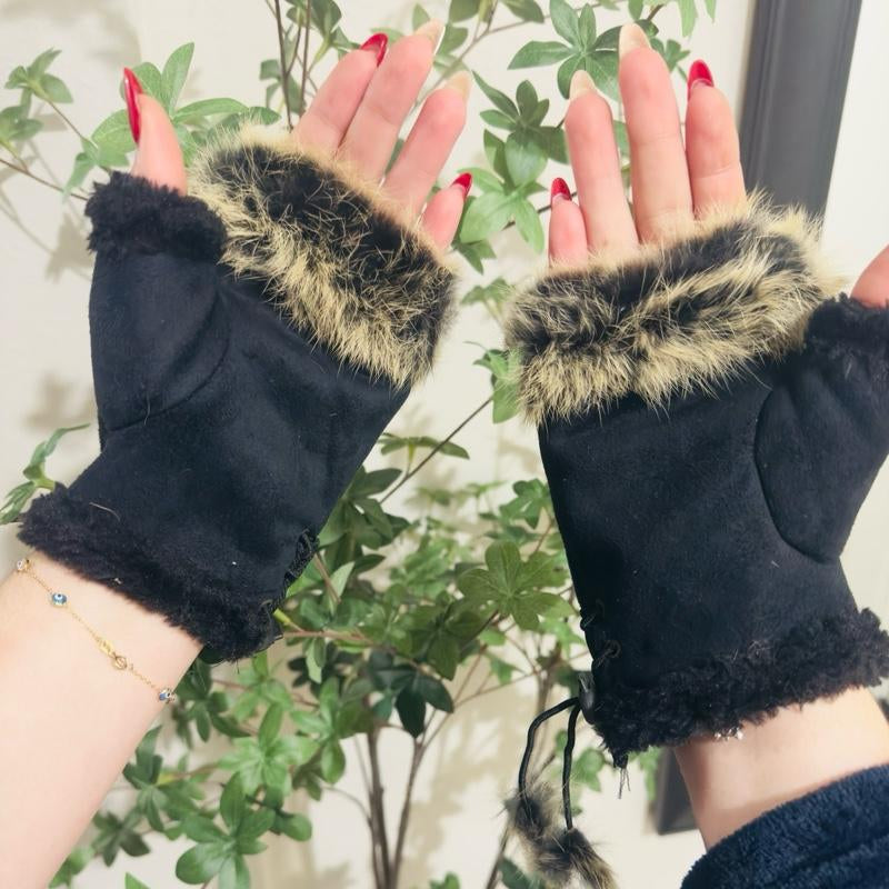 “Guantes Estilo Piel Flexi-Fingers”