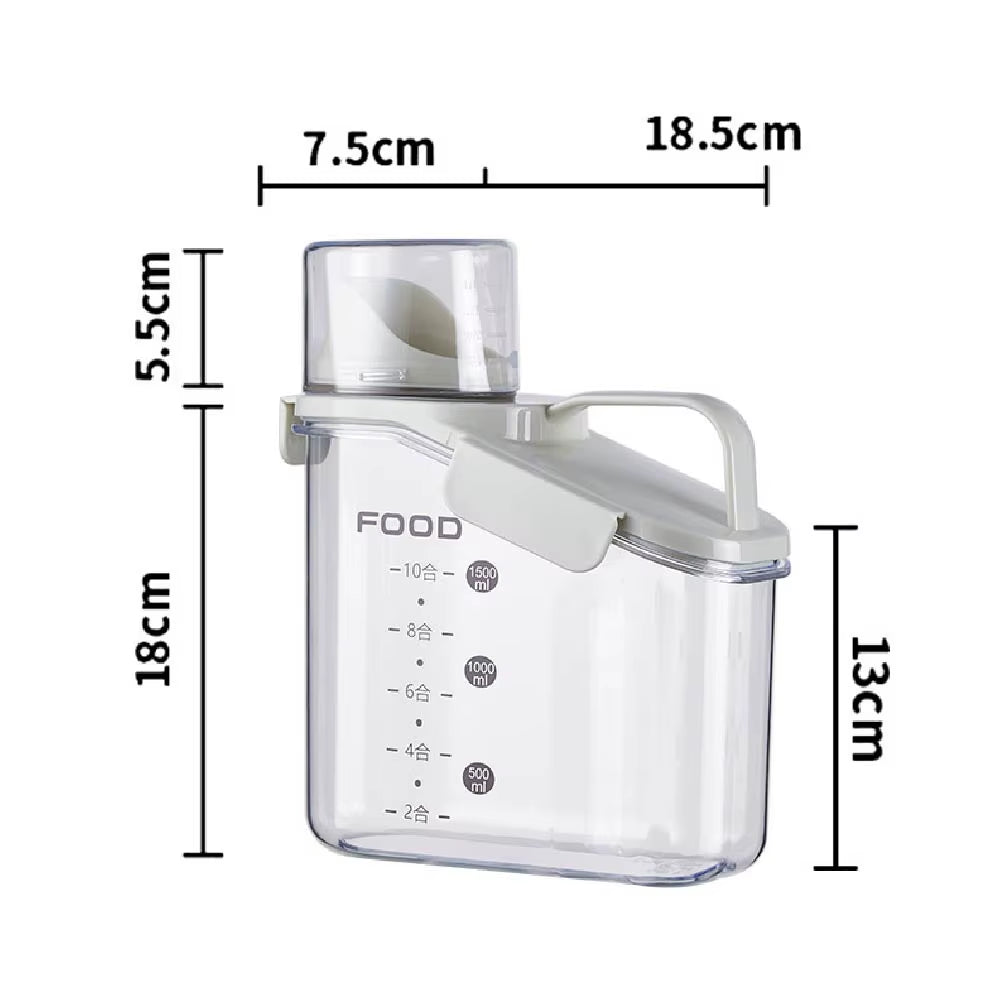 Contenedor perfectos para granos y cereales.