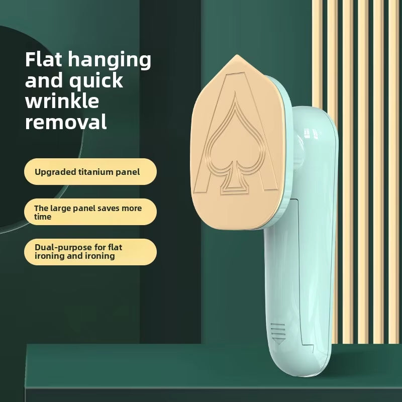 Plancha de vapor para ropa manual y fácil de usar.