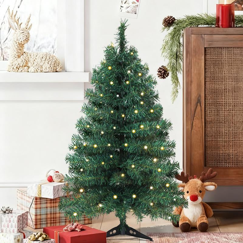 Arbol de navidad Preiluminado de 3 Pies.