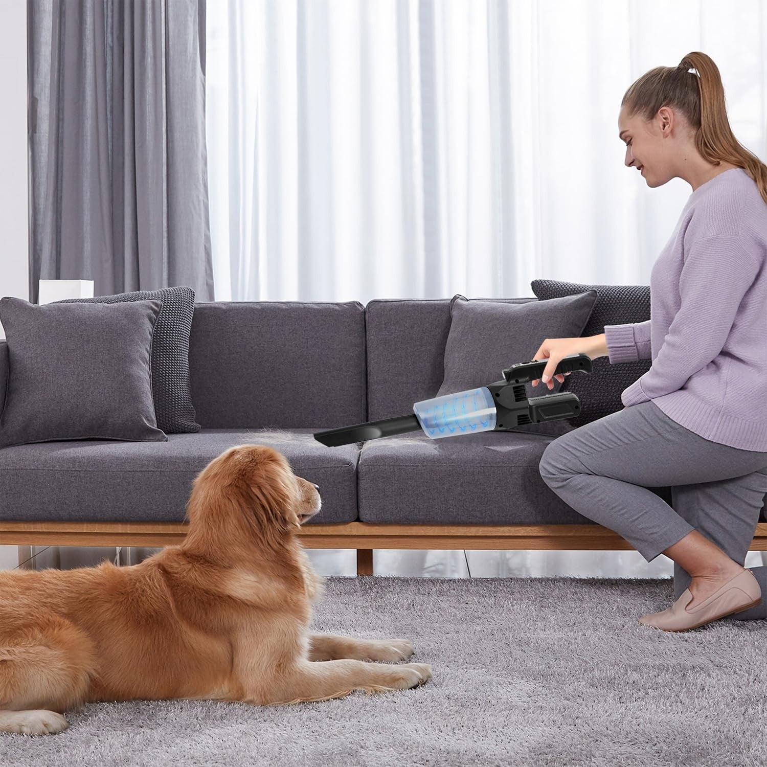 Aspiradora De Mano Inalámbrica Para Coche y hogar.