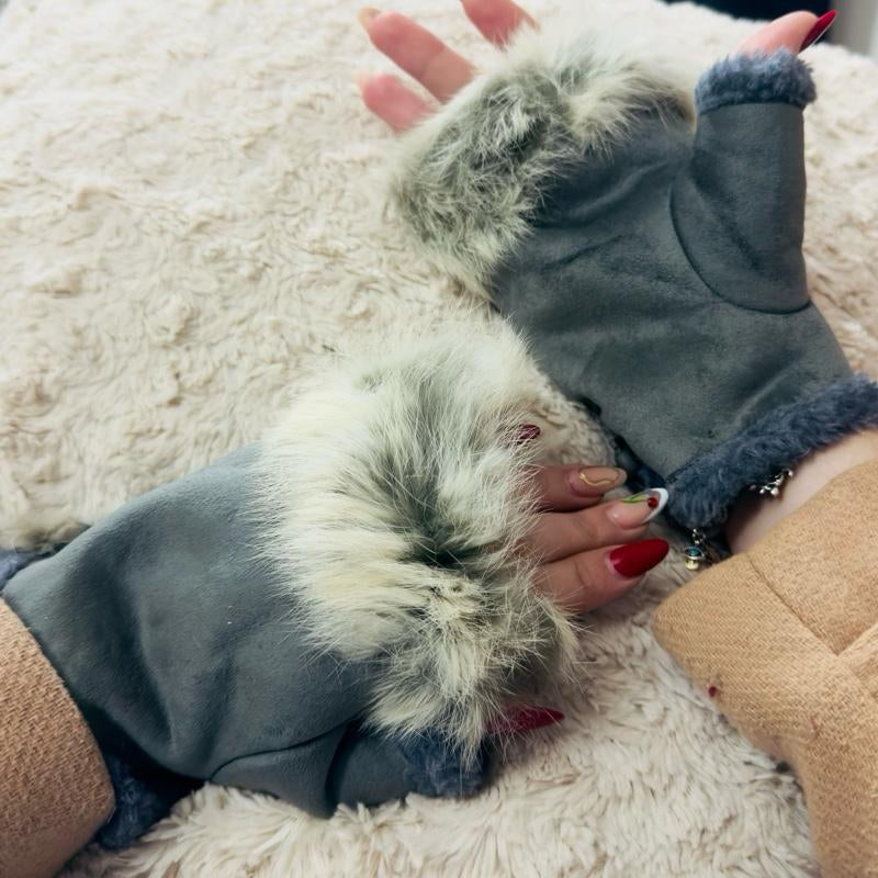 “Guantes Estilo Piel Flexi-Fingers”