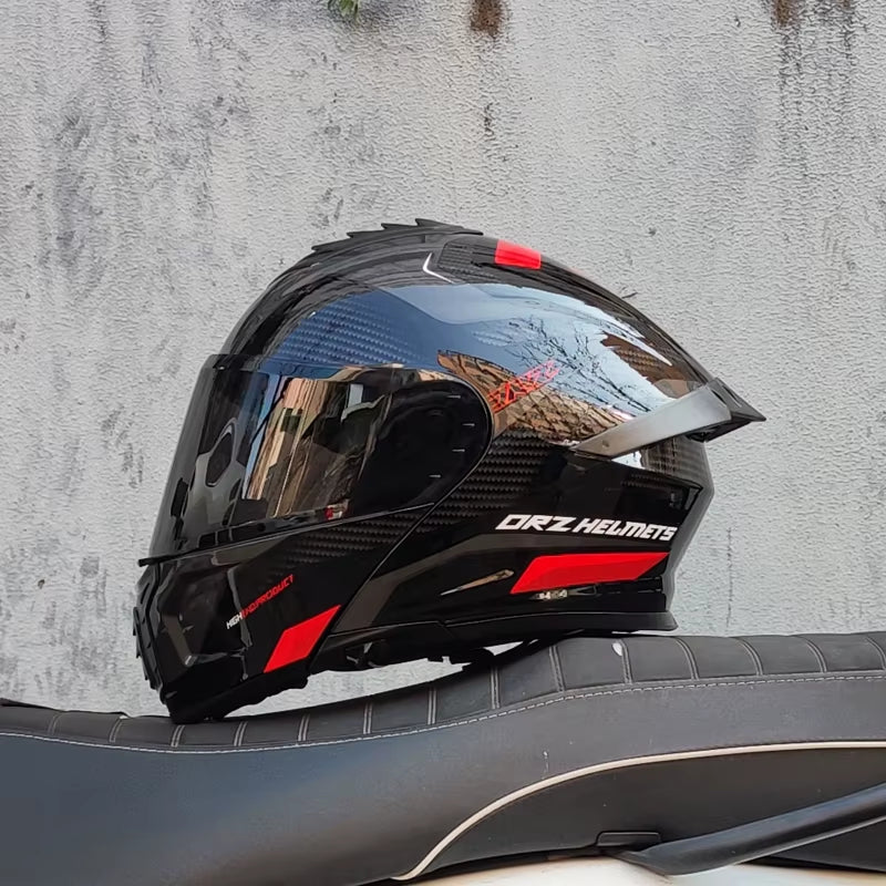 Motorcycle Helmet Double Lens Flip Helmet Casco Para Motocicleta Full Face Helmet Casque Moto