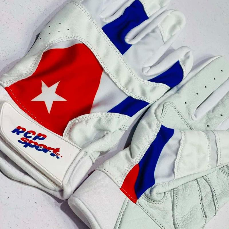 Guantes de beisbol para bateo.