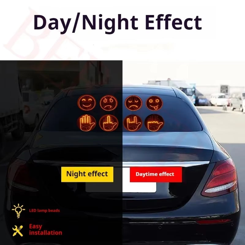 🖐️💡 Luz LED Gestual para Auto — Control Remoto | Señal de Mano “Middle Finger” / Expresión con Dedo  Transforma la comunicación en tu coche con estilo y humor.
