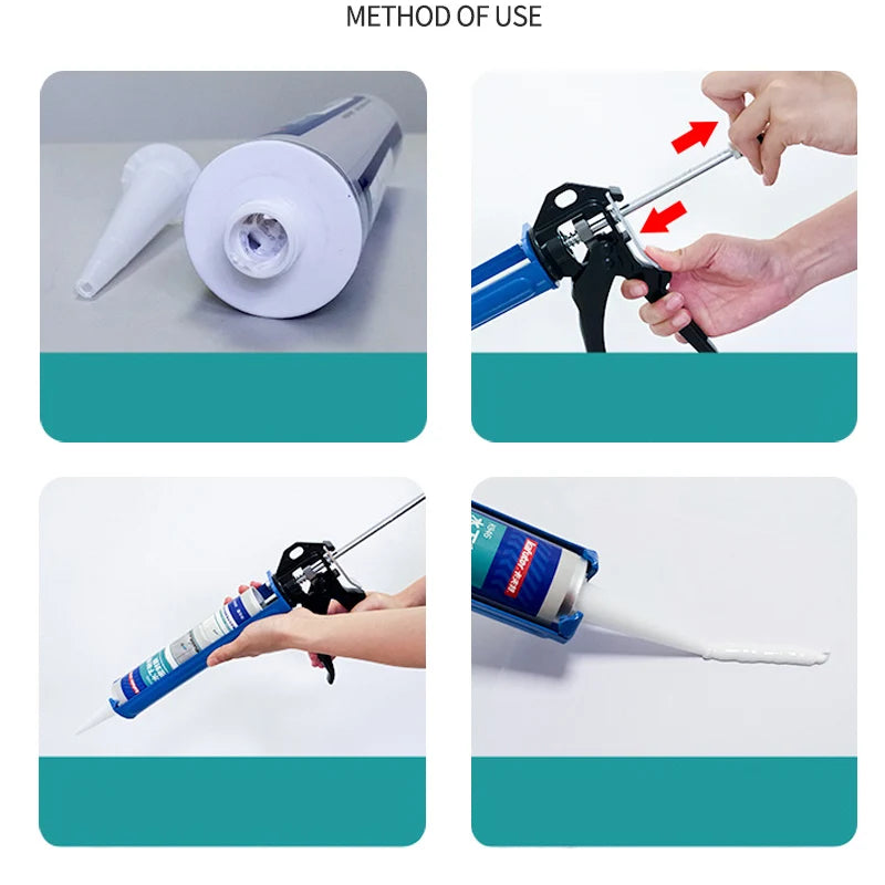 💧 Kafuter – Sellador Blanco Impermeable y Ecológico  ¡Repara, sella y protege incluso bajo el agua!  ¿Tienes fugas en tu pecera, piscina o azulejos? 😱 Con el Kafuter White Sealant Glue, di adiós a las filtraciones de una vez por todas. Este adhesivo ecológico y súper resistente funciona incluso sumergido, garantizando un sellado firme y duradero.