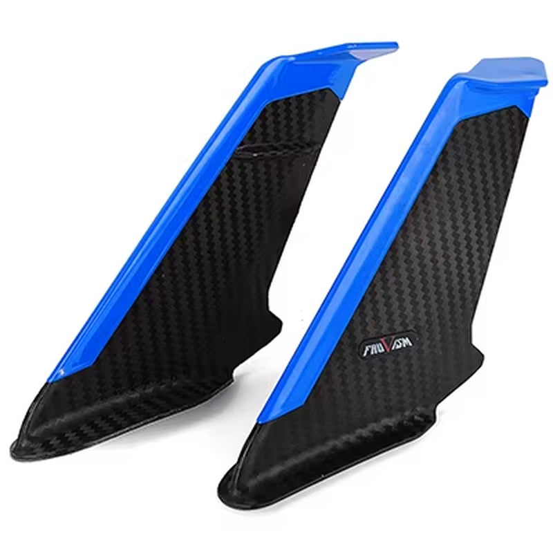 Fairing Winglets Motorcycle Wing Protector Wind Fin Trim Cover for Yamaha YZF R3 R25 R15 R1 R6 R7 R125 RC8 RC390 RC125 RSV4