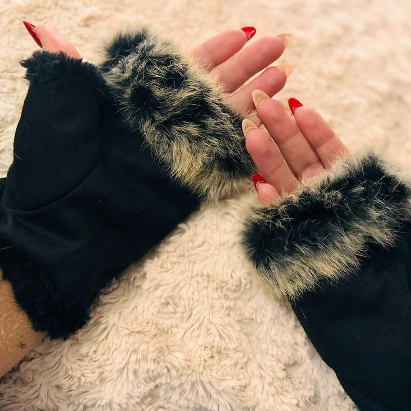 “Guantes Estilo Piel Flexi-Fingers”