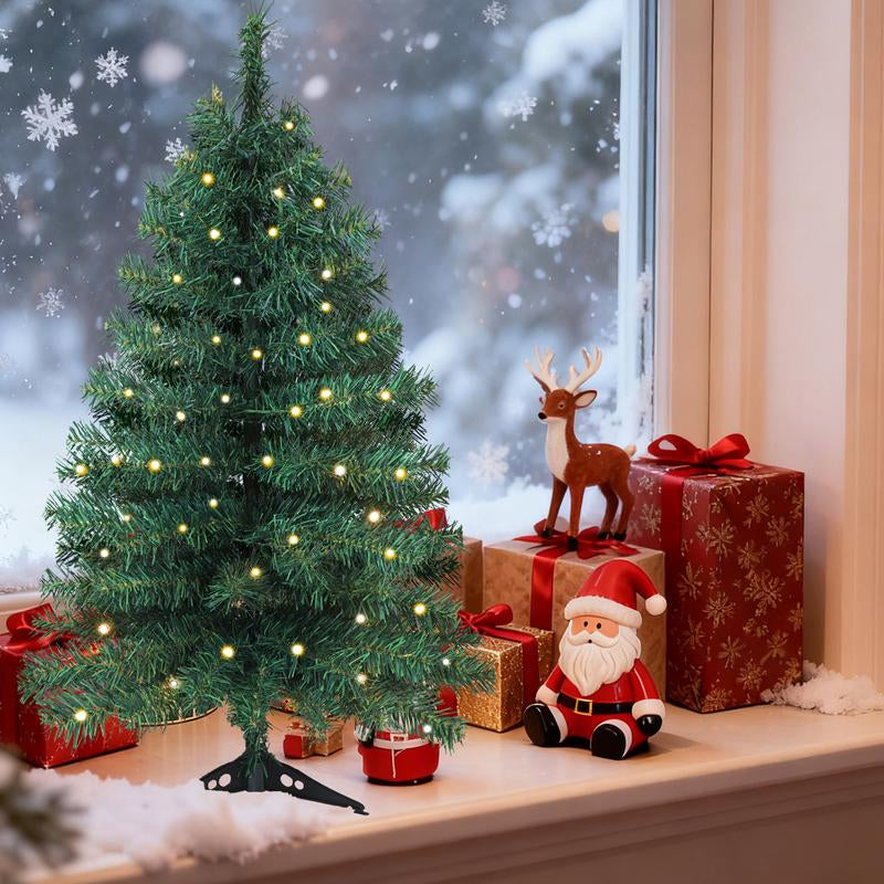 Arbol de navidad Preiluminado de 3 Pies.