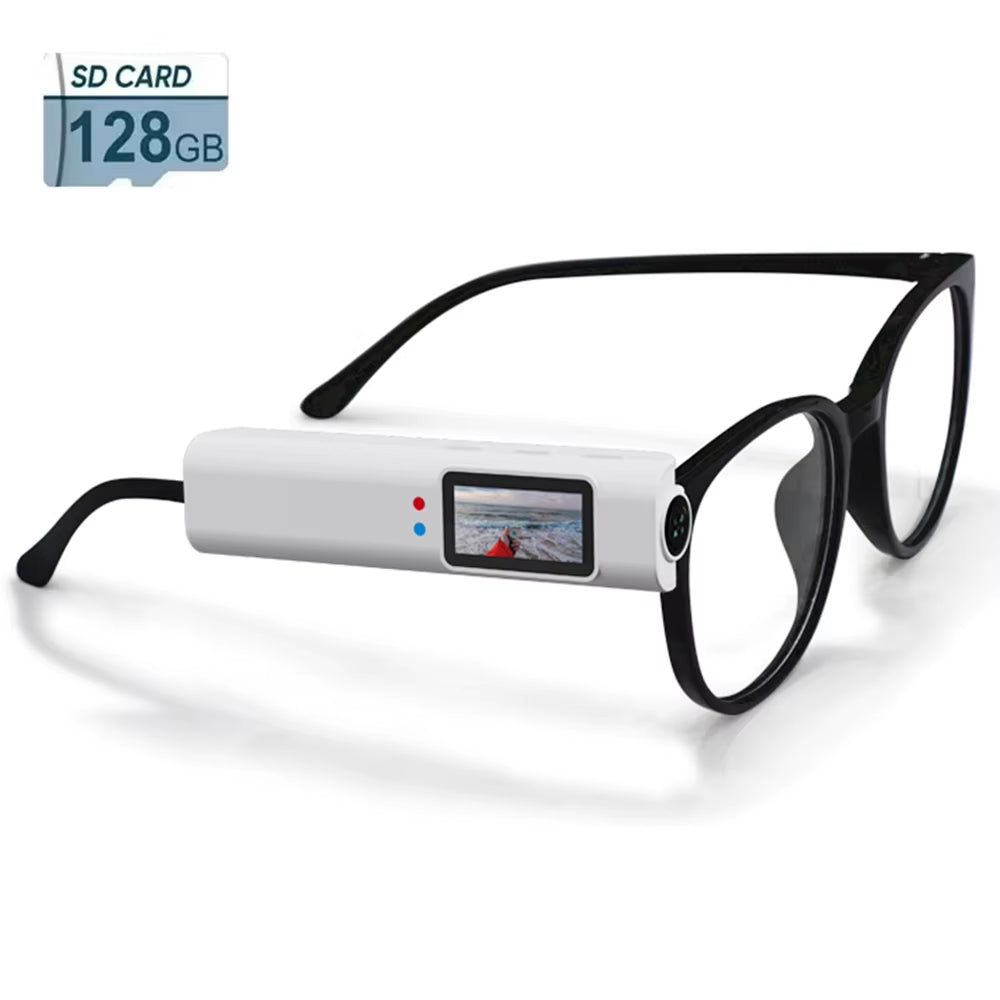 Sports Camera Glasses 1080P HD Wifi APP Control Cycling Skiing Motorcycle Action Camera Waterproof Micro Camera Video Recording