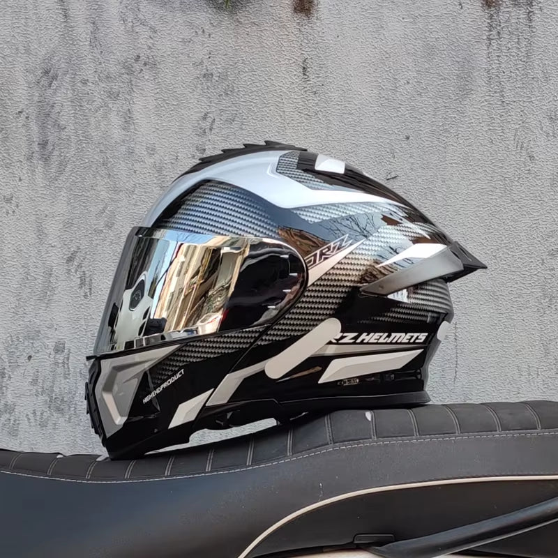 Motorcycle Helmet Double Lens Flip Helmet Casco Para Motocicleta Full Face Helmet Casque Moto