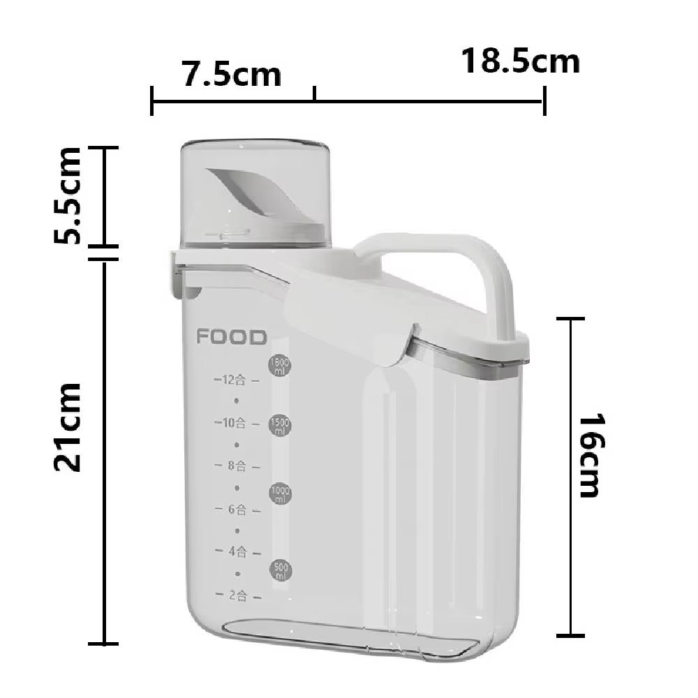 Contenedor perfectos para granos y cereales.